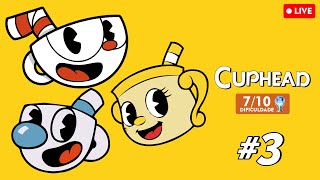 É HOJE QUE A GENTE BATE NO COISA RUIM | Cuphead #3