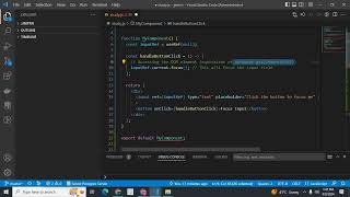 Access dom elements from react js code useRef document.getElementById() and React.createRef()