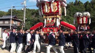 【皇太子神社秋季大祭（室本）】上条子供ちょうさ(H25)