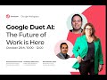 Introducing Duet AI for Google Workspace