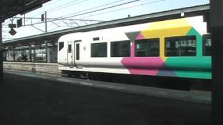 特急あずさ 松本駅発車 中央本線 E257 Limited express Azusa