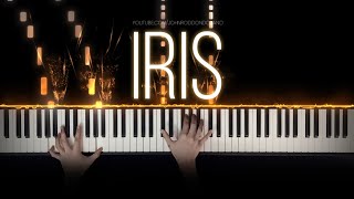 Goo Goo Dolls - Iris | Piano Cover with Strings (with Lyrics & PIANO SHEET)