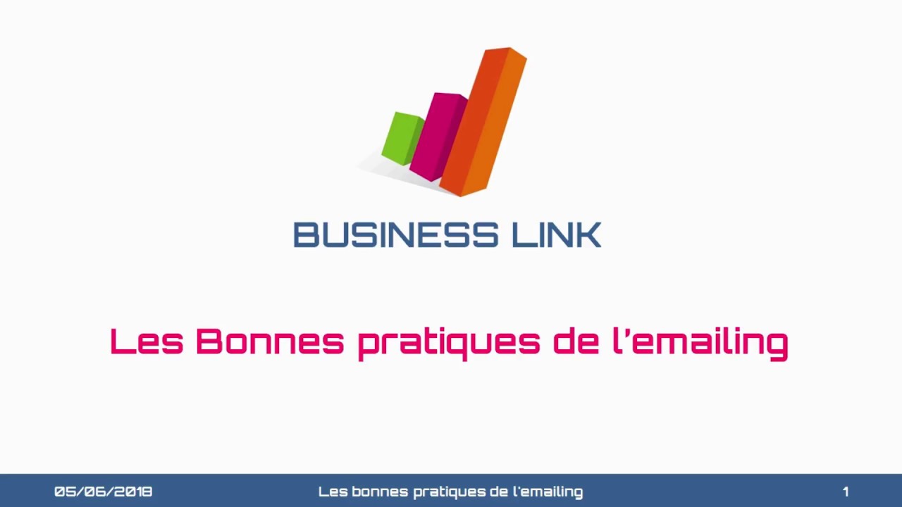 Les Bonnes Pratiques De L'emailing : Introduction - YouTube