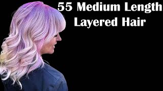 Transform Your Look: 55 Stunning Medium Length Layered Haircuts!