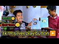 finally silver play button ▶️💯 aa gaya 😊 @mr.rajakumarshorts97 #shorts