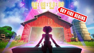 SKY FIRE begins in Fortnite (Road to the Mothership Live-Event)