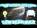 How To: Subaru Low Beam Replacement (Limited & Touring Trims)