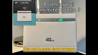Unboxing | Setup LTE CPE Wifi Router 4G/5G