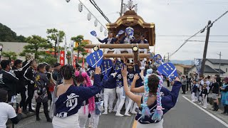 令和5年 前田 宮入 でんでん 狭山神社秋祭り だんじり祭