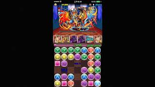 【パズドラ】王妃の舞踊神殿  最上階【7×6マス】転生ミネルヴァ