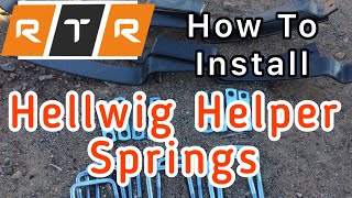 How To Install Hellwig Pro Series Helper Springs! (2015-2020 Ford F-150)