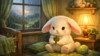 St. Patrick’s Day Bunny Nursery Lullaby | Gentle Rain for Baby Sleep 3 Hours