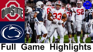 #3 Ohio State vs #18 Penn State Highlights | College Football Week 9 | 2020 College Football