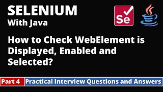 Part4-Selenium with Java Tutorial | Practical Interview Questions and Answers