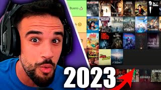 ILLOJUAN hace la TIER LIST del MEJOR JUEGO al PEOR JUEGO que HA JUGADO en 2023 | TWITCH