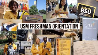 USM Freshman Orientation Vlog| Dorm Tours + Full 2 days of events| Southern Miss Class of '27