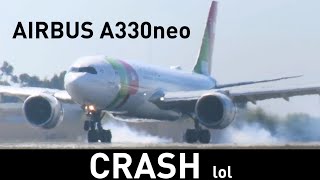 (4K) TAP A330neo Butter Landing  |  Airbus A330-900(neo)  |  #swiss001landing