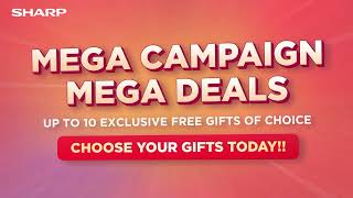 MEGA DEALS Up to 10 Exclusive FREE Gift!