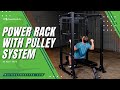 How to use the Power Rack with Pulley System (GPR400) by Body Solid