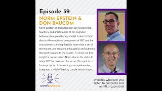 The AAMFT Podcast -Episode39 - Cognitive Behavioral Couples Therapy