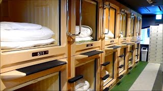 Booth Capsule Hotel Shinjuku \u0026 Net Cafe - Tokyo Japan