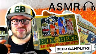 ASMR: Have a Beer With Me! 🍺 Sampling Wisconsin Beer | Whispering, Relaxing Sounds