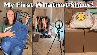 From Setup to Sold! My First Whatnot Show Experience