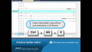 Mitsubishi Electric Quick Tips  GX Works3 Ladder Editor