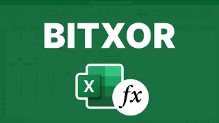 Perform a Bitwise Exclusive Or Operation - Excel BITXOR Function