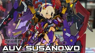 Kotobukiya Megami Device 016 AUV Susanowo Unboxing and Custom Painted