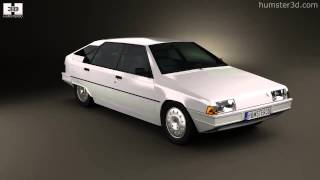 Citroen BX 1994 3D model by 3DModels.org