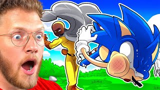 Reacting To ONE PUNCH MAN vs SONIC EPIC BATTLE! (Animation)