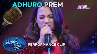 Adhuro Prem - Axix Band | Megha Shrestha | Nepal Idol Season 3 | AP1HD
