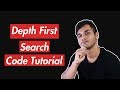 Depth First Search | A Helpful Line-by-Line Code Tutorial
