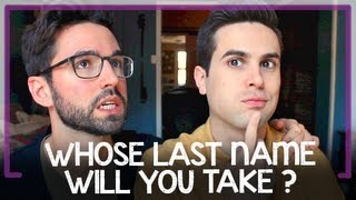 Same-Sex Marriage: Whose Last Name Will You Take?