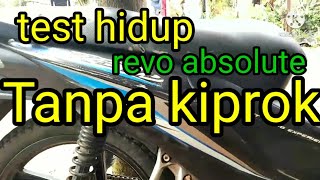 REVO ABSOLUTE, tanpa kiprok masih bisa hidup#kiprok