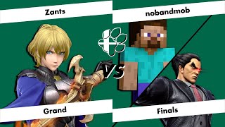 OUST 11/12 - Zants (Byleth) vs nobandmob (Steve, Kazuya) - Grand Finals