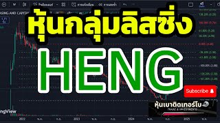 Ep.121 ส่องหุ้น HENG หาแนวรับแนวต้าน ดูกราฟและงบการเงิน  สำหรับการตัดสินใจลงทุน