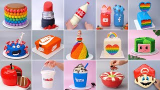 Top 1000+ Viral Cake Decorating Ideas | More Colorful Cake Decorating Compilation | Satisfying Cakes