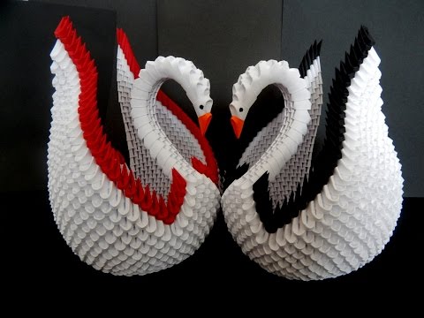 3d origami swan tutorial | DIY Paper Crafts Swan 3d origami swan tutorial | DIY Paper Crafts Swan