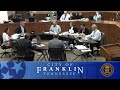 City of Franklin Budget & Finance Committee May 10, 2018