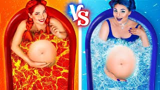 Funny Pregnancy Situations / Hot vs Cold / Lucky vs Unlucky / Good vs Bad / Rich vs Broke