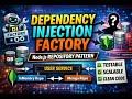 18. Dependency Injection Factory Pattern in Node.js | Clean Architecture with Repository Example