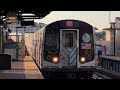 NYC Subway: (L) train action @ Sutter Avenue