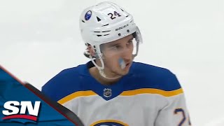 Sabres' Dylan Cozens Splits Islanders Defence And Makes A Sweet Finish