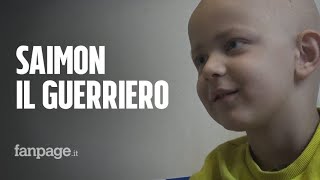 Saimon, 4 anni, guerriero sfortunato: autistico e ha un tumore al cervello: 