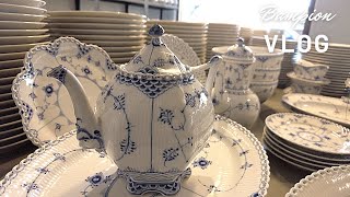 【Intro vlog】 A trip to the Royal Copenhagen Outlet | Living in Denmark