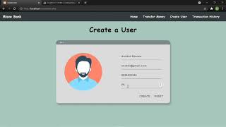 Basic Banking System || Using HTML ,CSS , Bootstrap, PHP