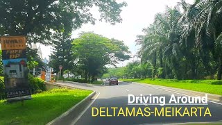 Keliling Cikarang Pusat dari DELTAMAS sampai MEIKARTA || Driving Around