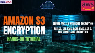 Amazon S3 Encryption Tutorial | SSE-S3, SSE-KMS, DSSE-KMS | Secure AWS S3 with KMS Encryption